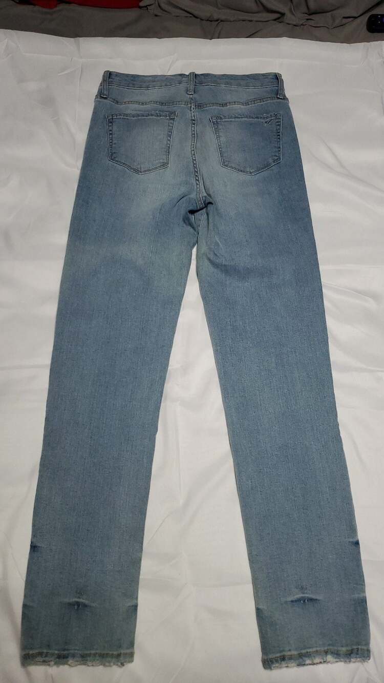 William Rast Highrise Slim Straight Jeans Light Wash Size 29 - Picture 6 of 7